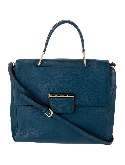 Furla Leather Top Handle Bag