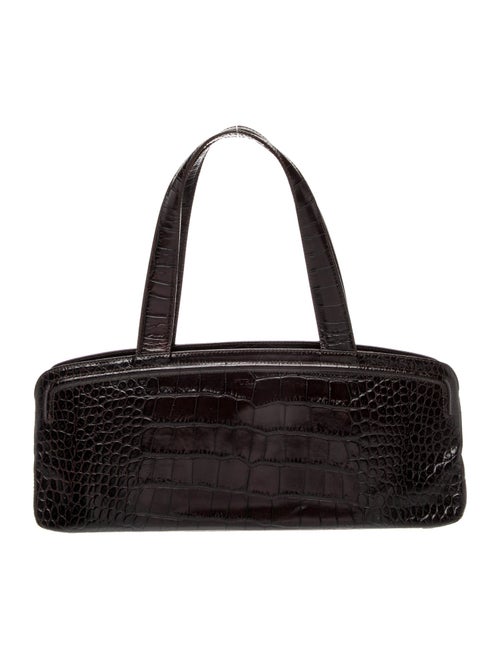 Furla Embossed Leather Shoulder Bag