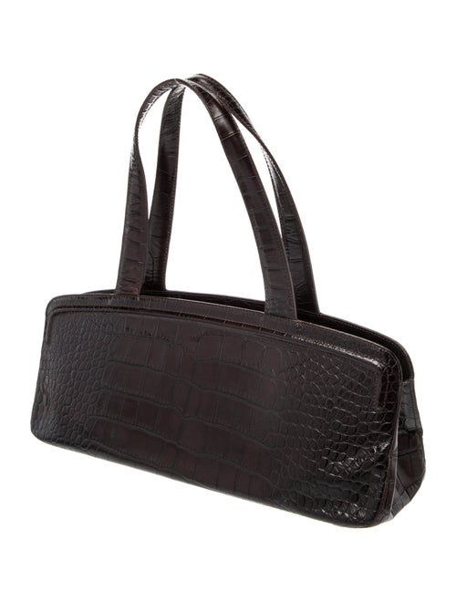 Furla Embossed Leather Shoulder Bag