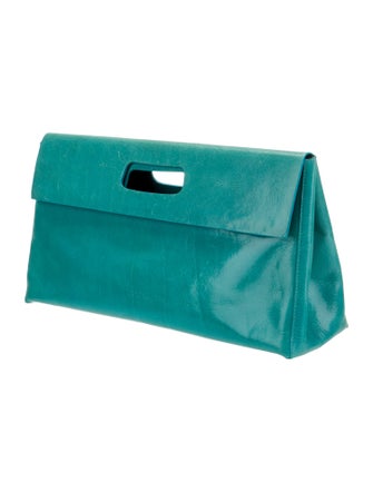 Furla Patent Leather Clutch