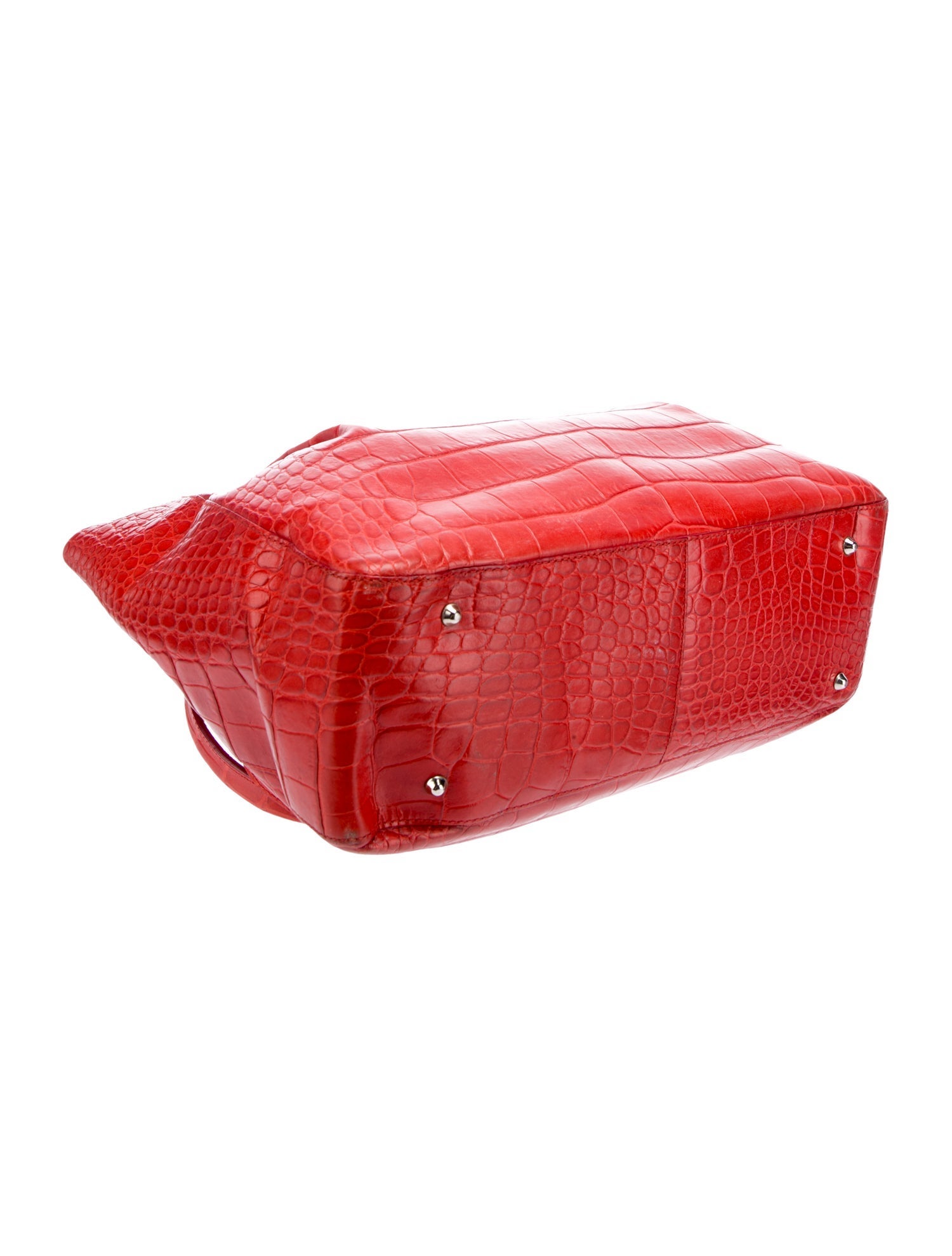 Furla Embossed Leather Shoulder Bag