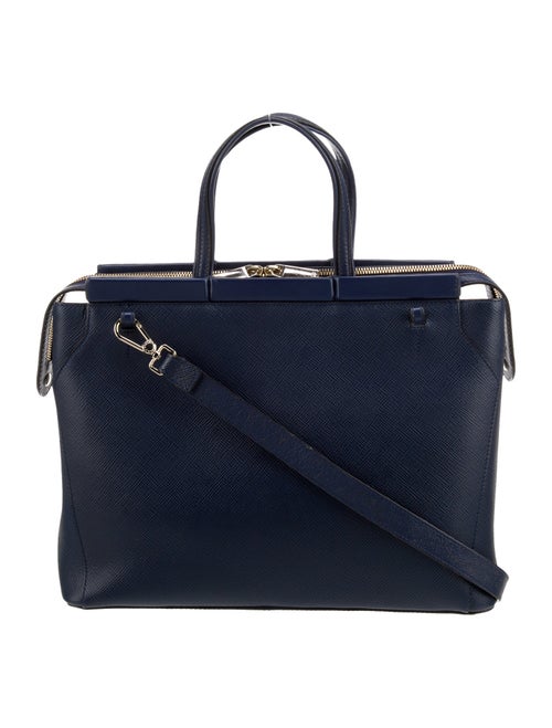 Furla Saffiano Leather Top Handle Bag