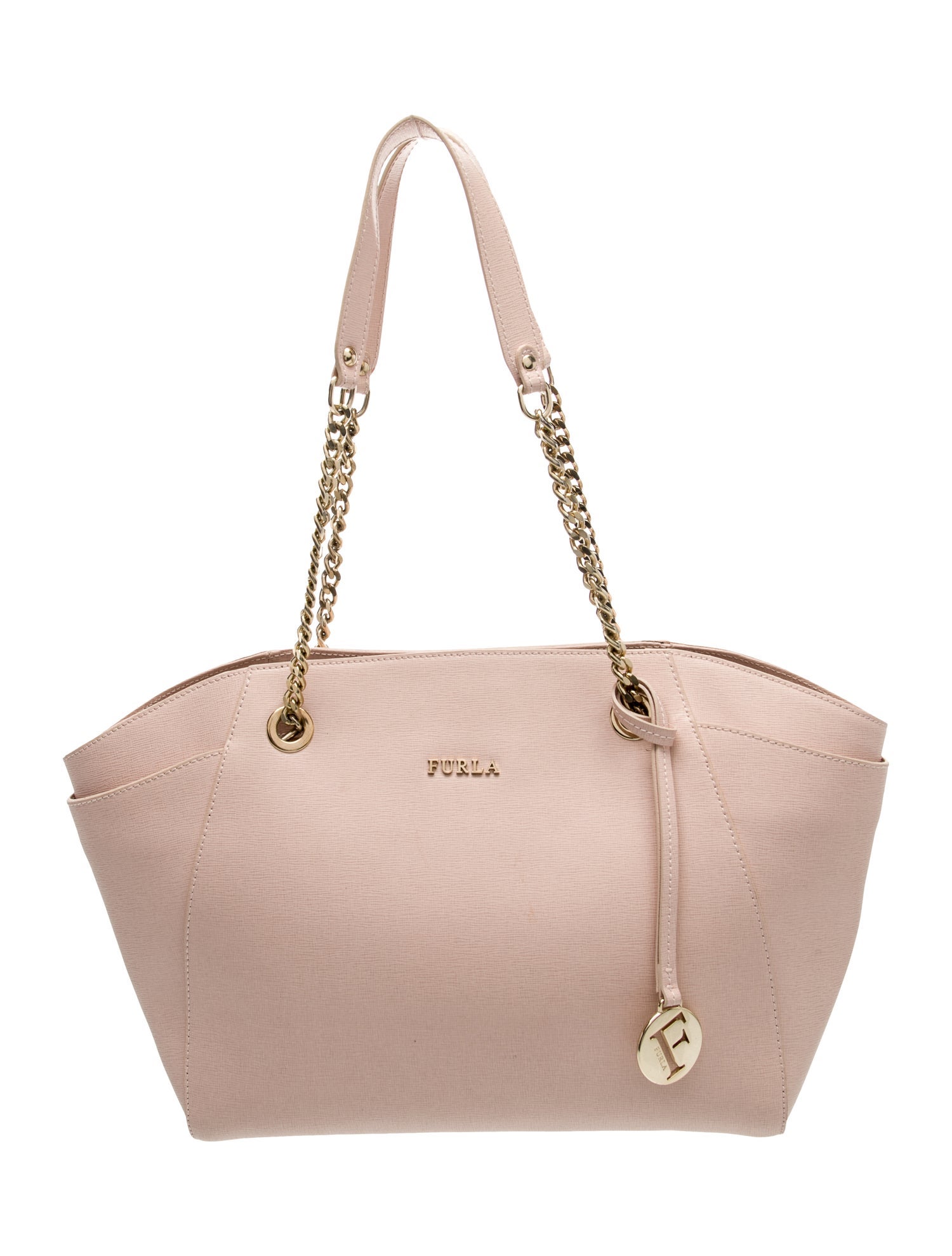 Furla Leather Top Handle Bag