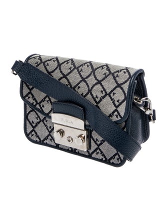 Furla Canvas Messenger Bag