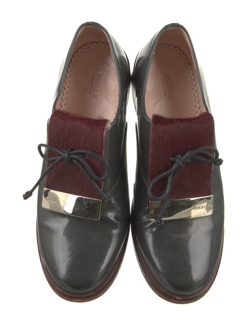 Furla Patent Leather Oxfords