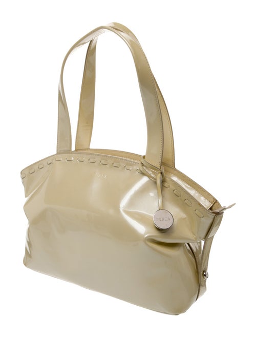 Furla Patent Leather Shoulder Bag