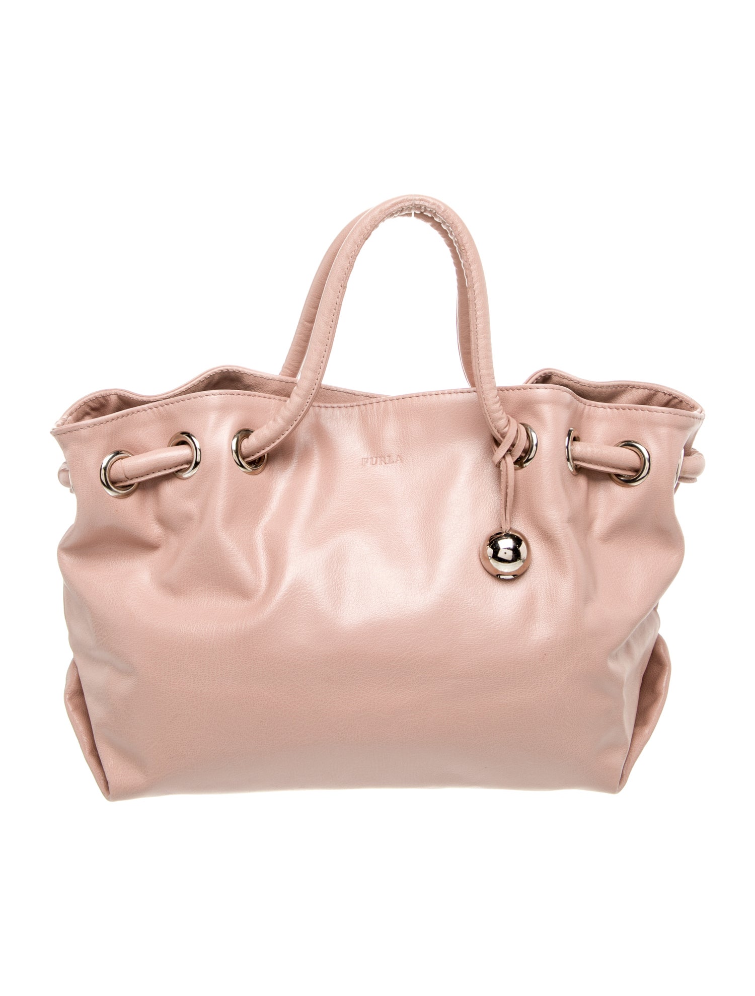 Furla Leather Top Handle Bag