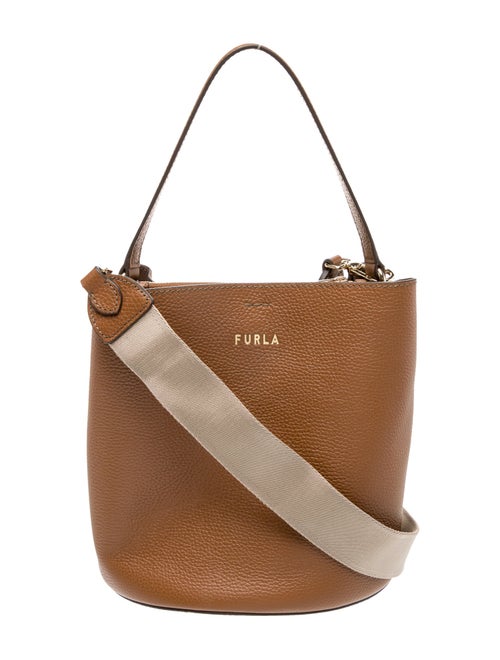 Furla Leather Top Handle Bag