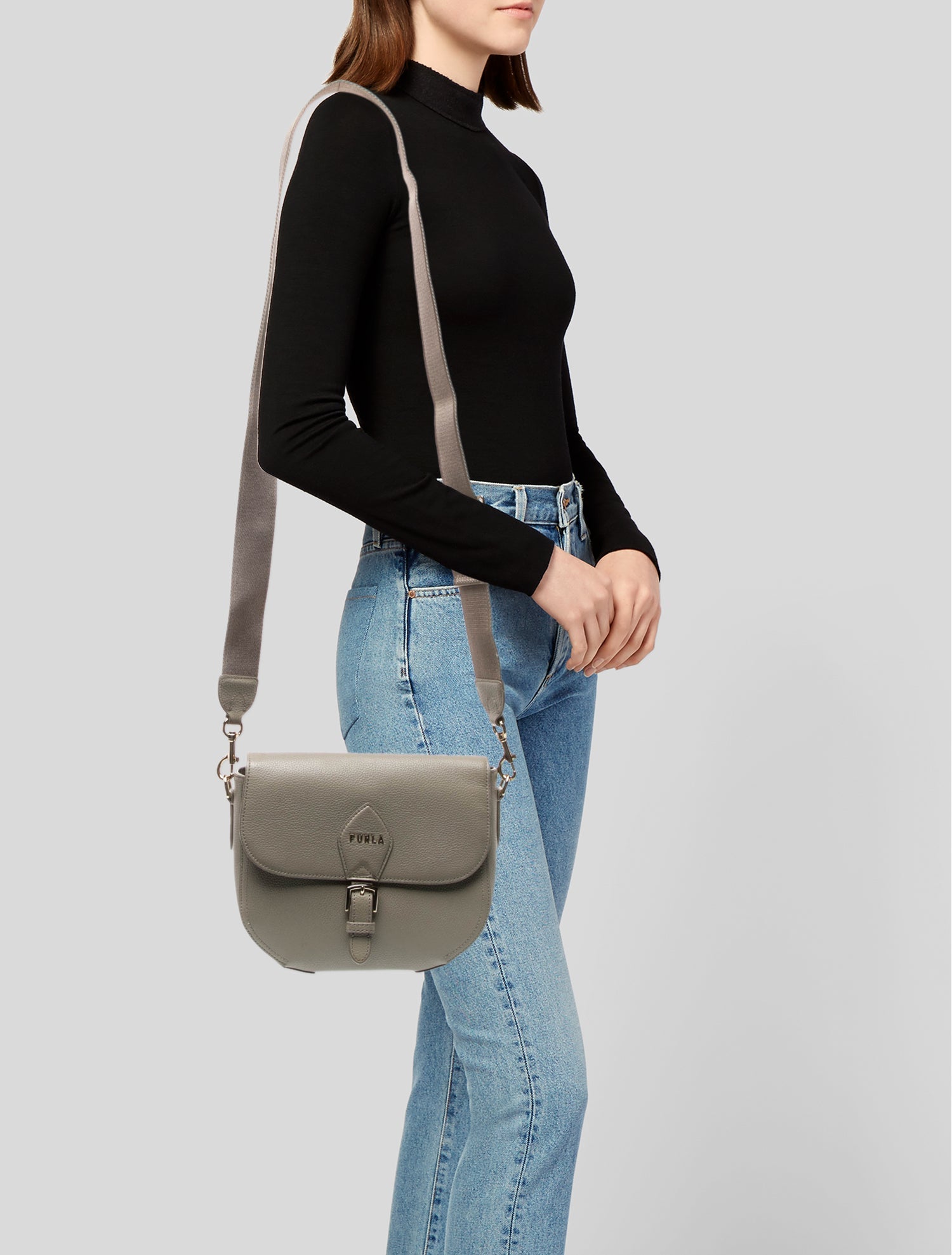 Furla Leather Crossbody Bag