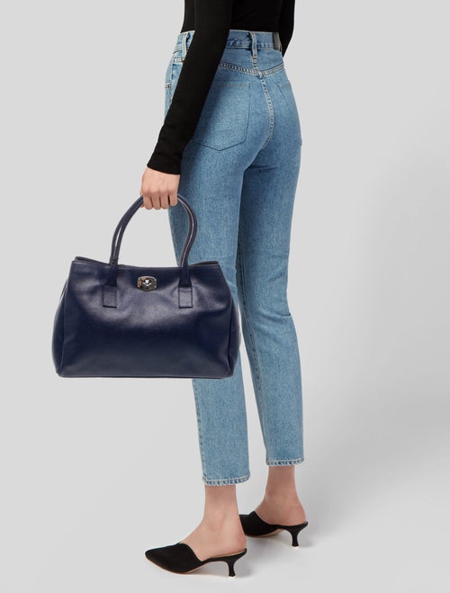 Furla Saffiano Leather Top Handle Bag