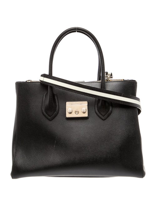 Furla Saffiano Leather Top Handle Bag