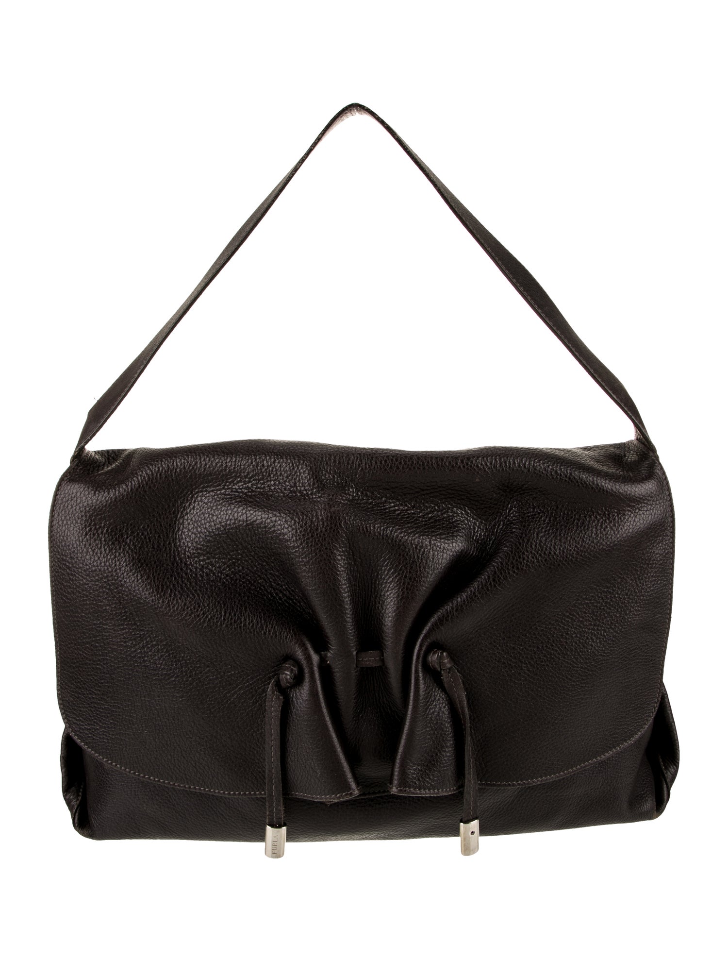 Furla Leather Messenger Bag