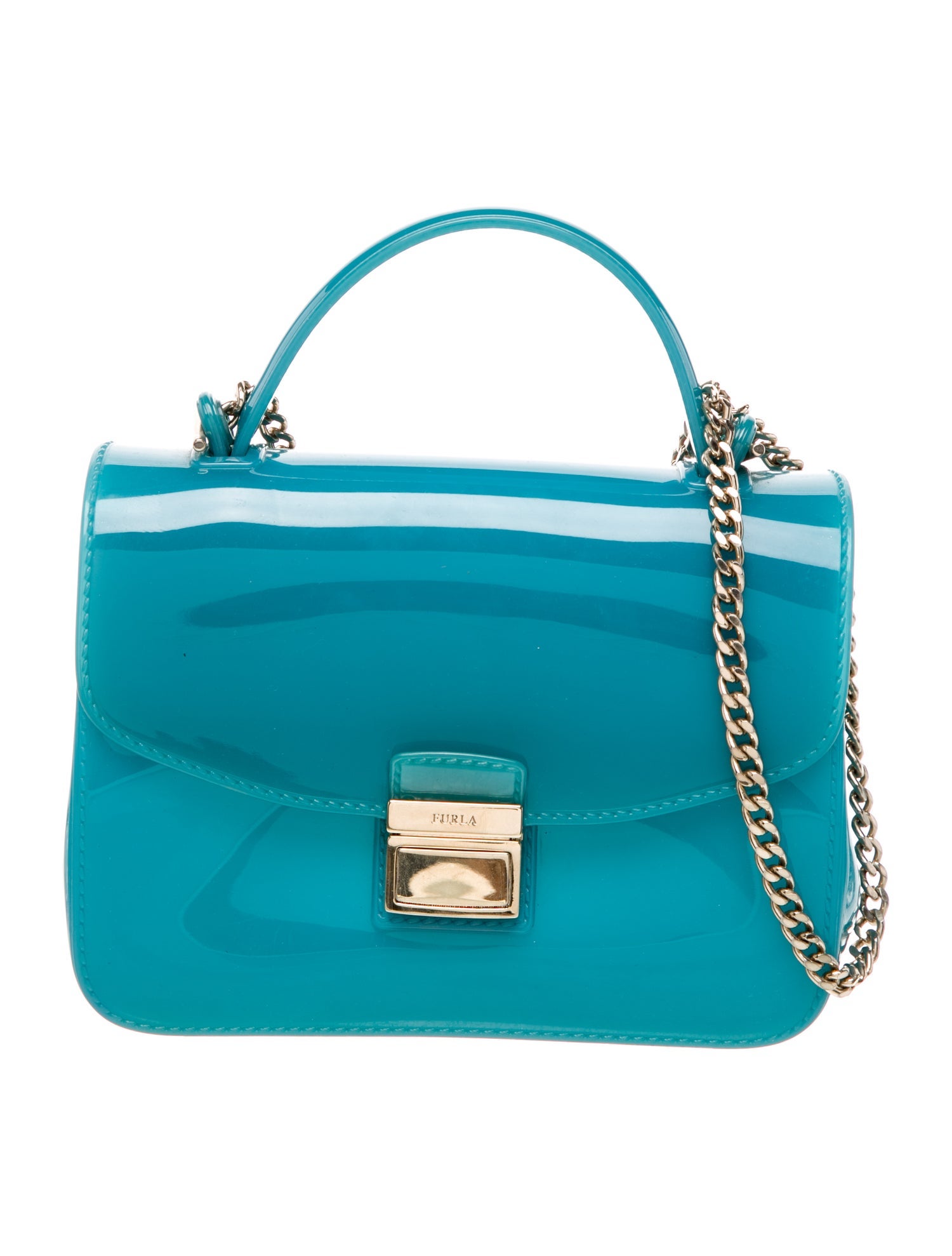 Furla PVC Top Handle Bag