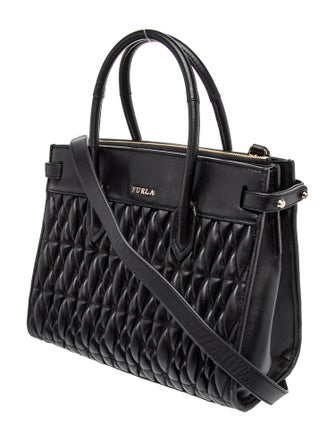 Furla Leather Top Handle Bag