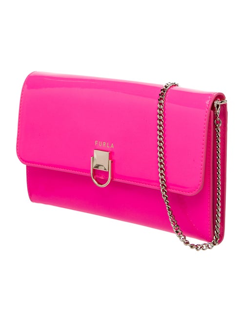 Furla Patent Leather Clutch
