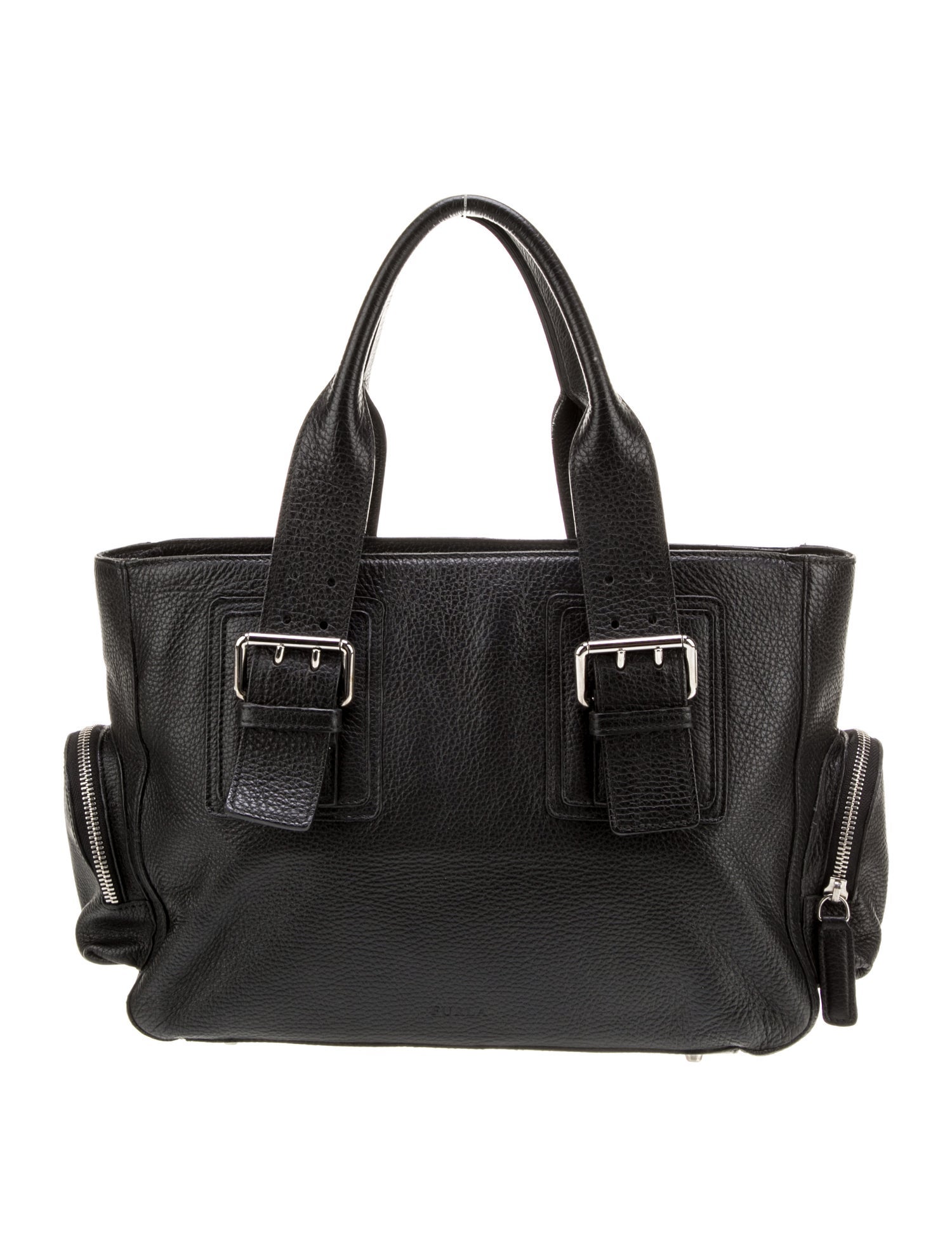 Furla Leather Top Handle Bag