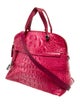 Furla Crocodile Top Handle Bag