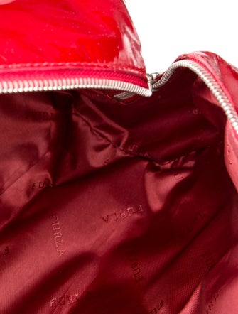 Furla Patent Leather Shoulder Bag