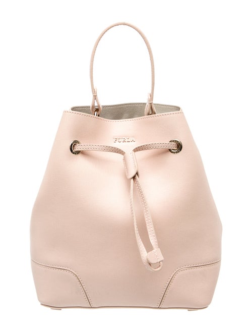Furla Saffiano Leather Bucket Bag