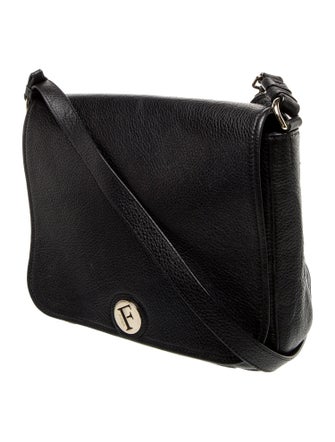 Furla Leather Messenger Bag