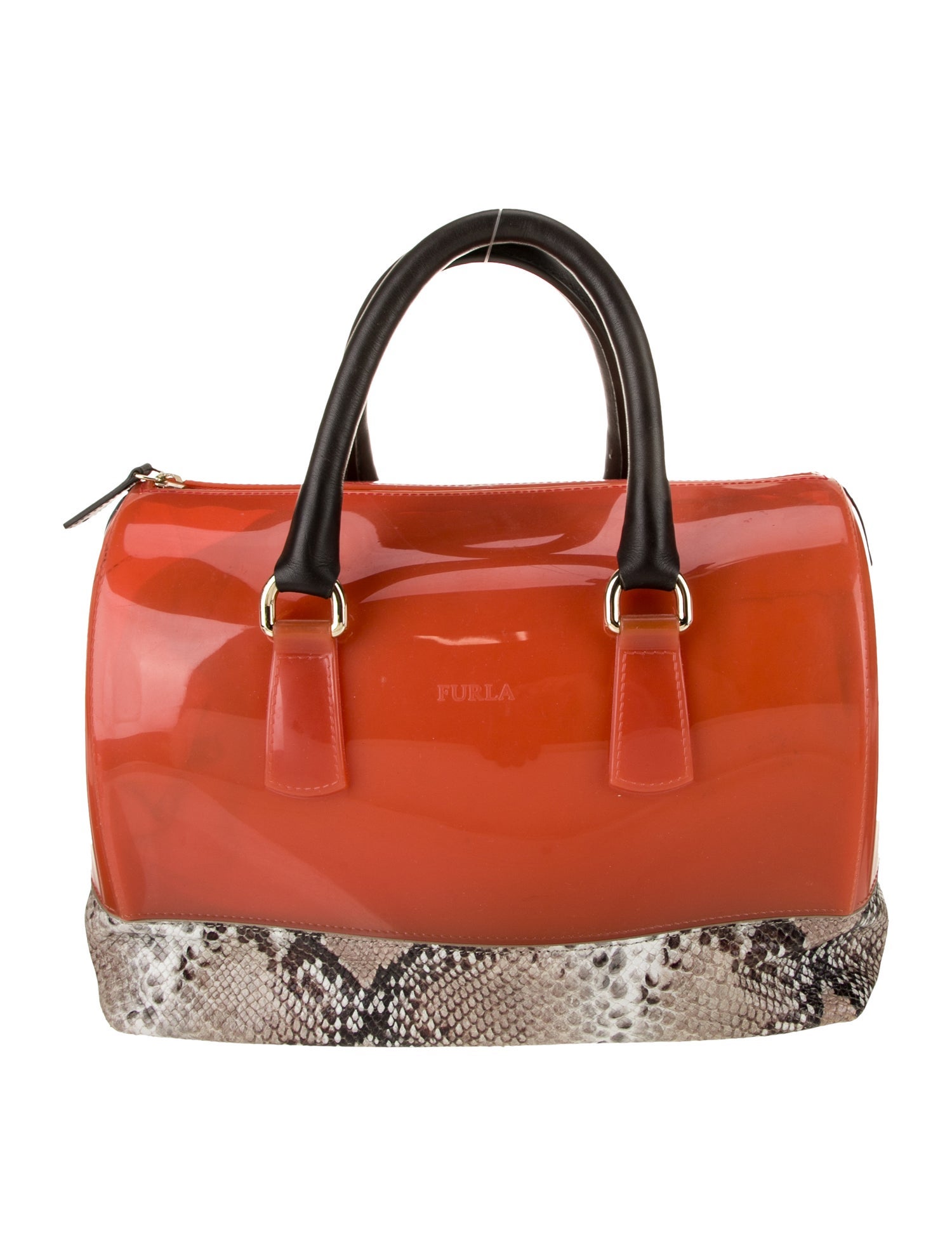 Furla PVC Top Handle Bag