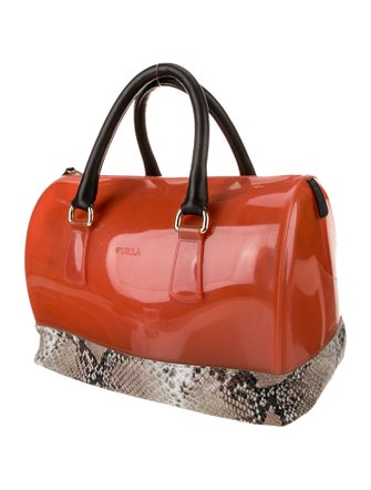 Furla PVC Top Handle Bag