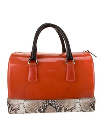 Furla PVC Top Handle Bag