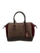Furla Suede Top Handle Bag