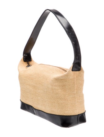 Furla Raffia Shoulder Bag