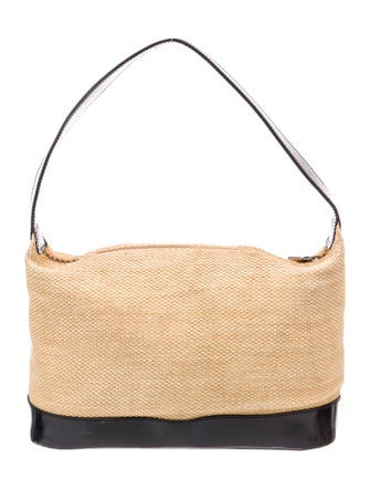 Furla Raffia Shoulder Bag