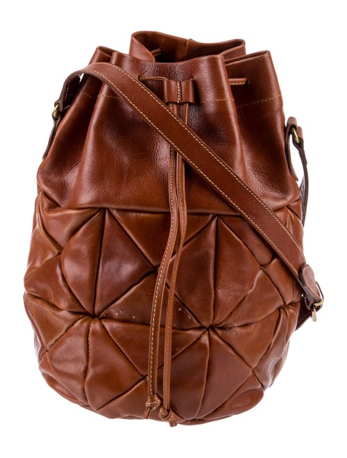 Furla Leather Bucket Bag