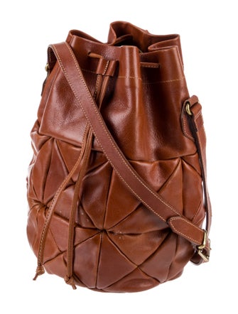 Furla Leather Bucket Bag