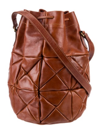 Furla Leather Bucket Bag