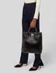 Furla Embossed Leather Tote