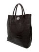 Furla Embossed Leather Tote