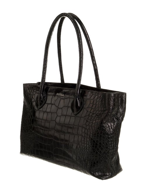 Furla Leather Top Handle Bag