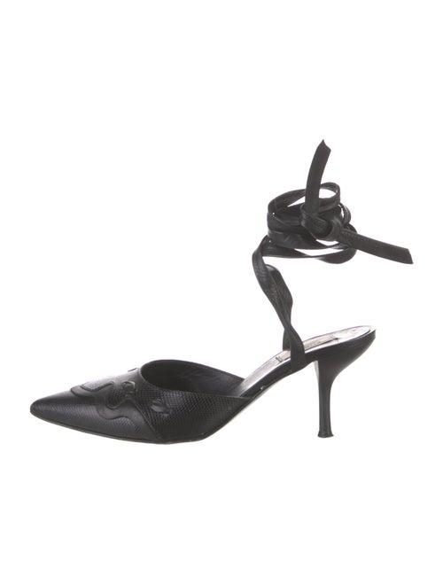Furla Leather Slingback Pumps