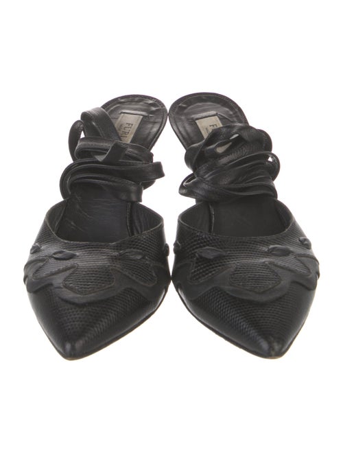 Furla Leather Slingback Pumps