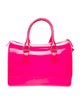Furla Rubber Top Handle Bag