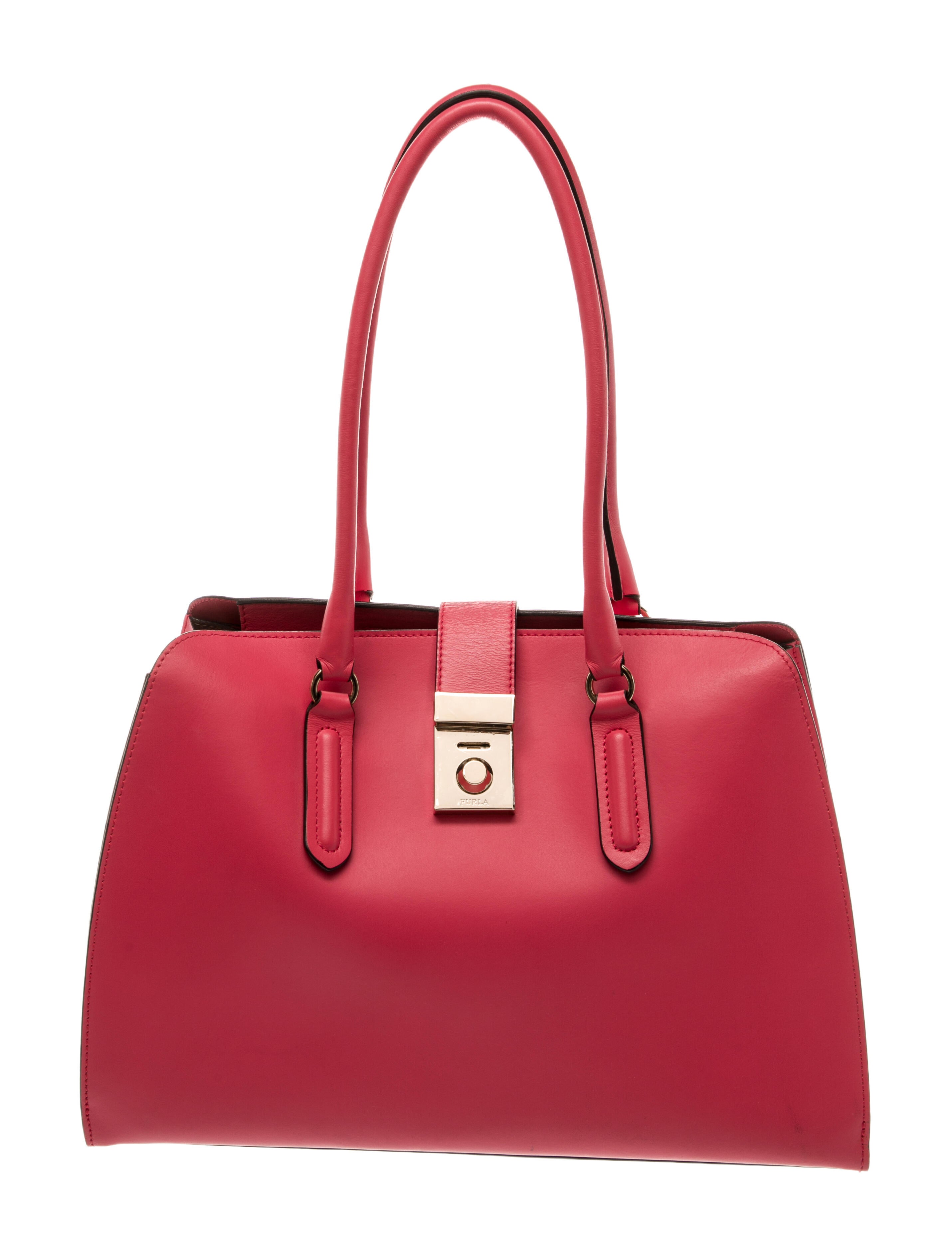 Furla Leather Top Handle Bag