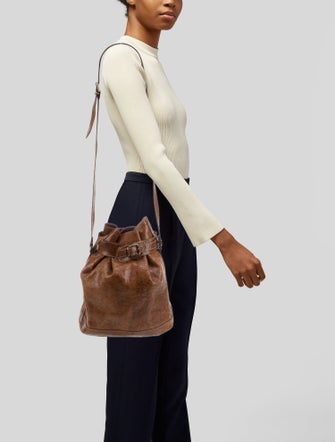 Furla Leather Bucket Bag