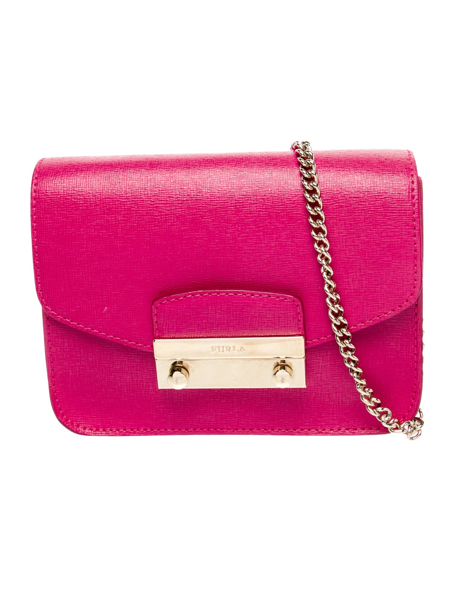 Furla Saffiano Leather Crossbody Bag