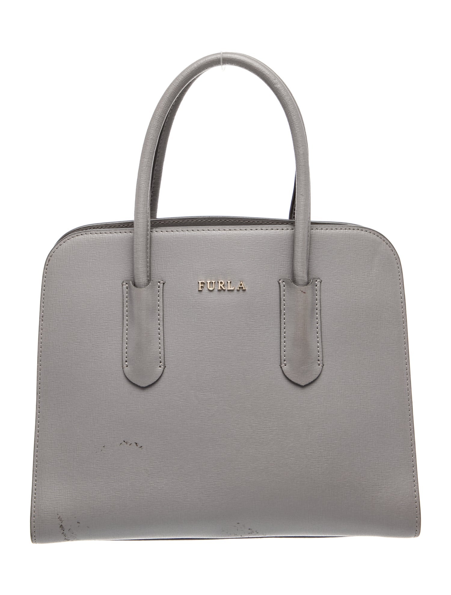 Furla Saffiano Leather Top Handle Bag