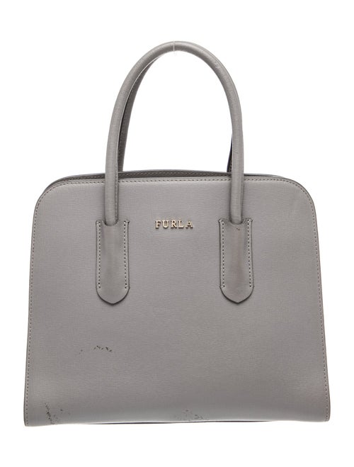 Furla Saffiano Leather Top Handle Bag