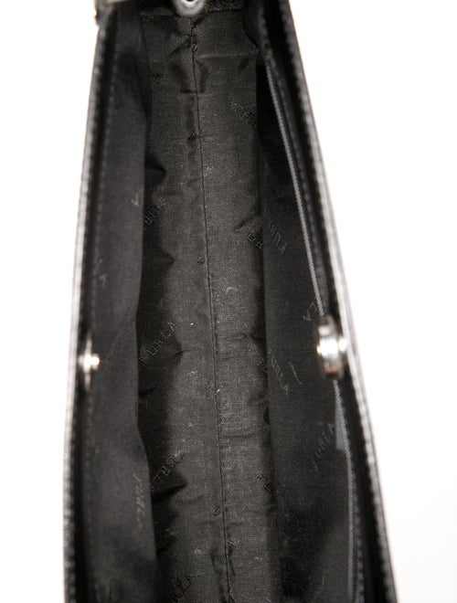 Furla Patent Leather Top Handle Bag