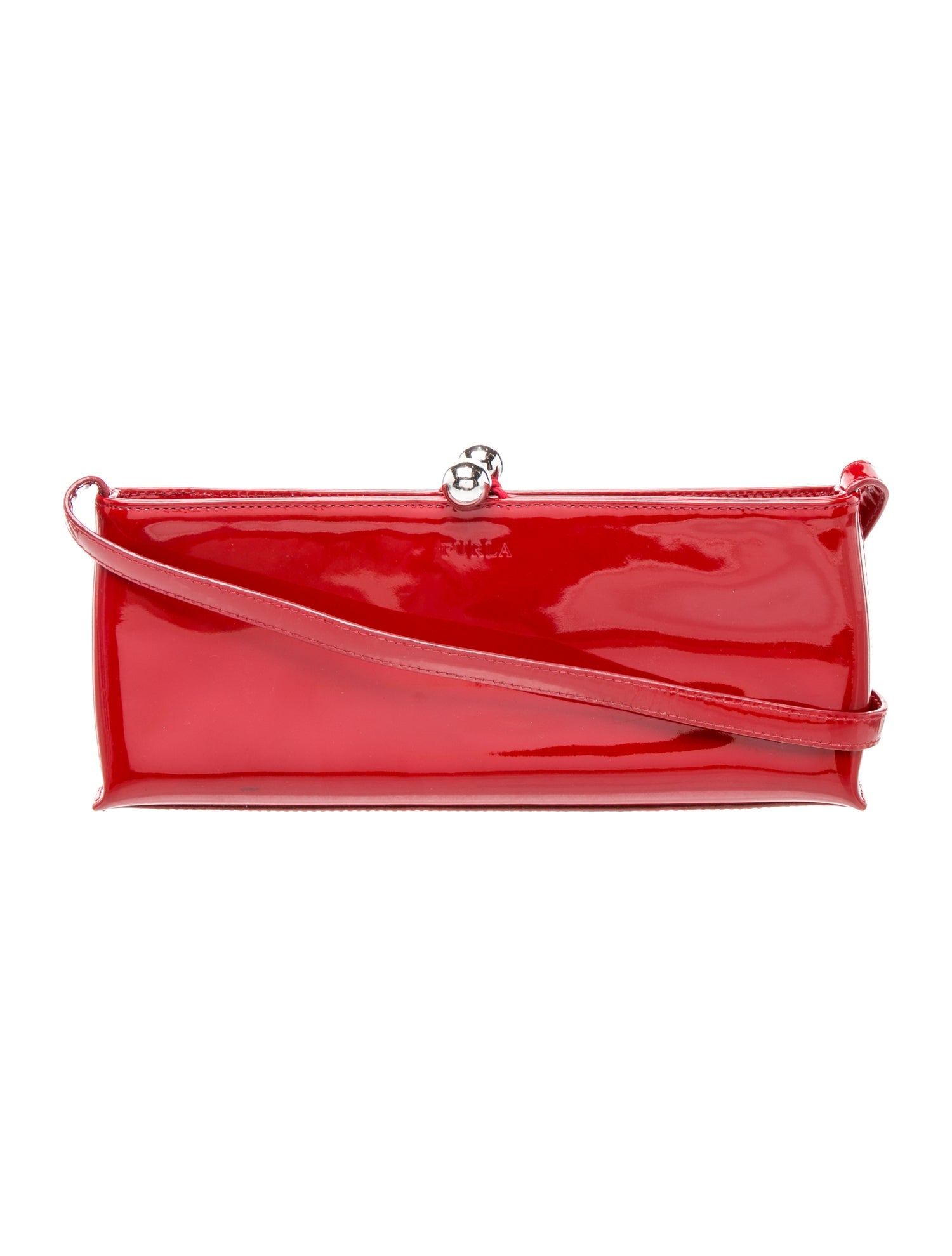 Furla Patent Leather Shoulder Bag