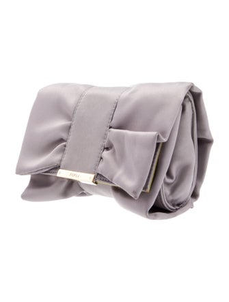 Furla Satin Clutch