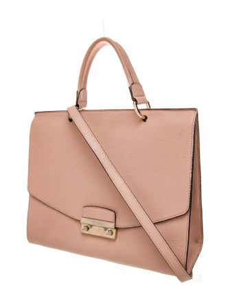 Furla Leather Top Handle Bag