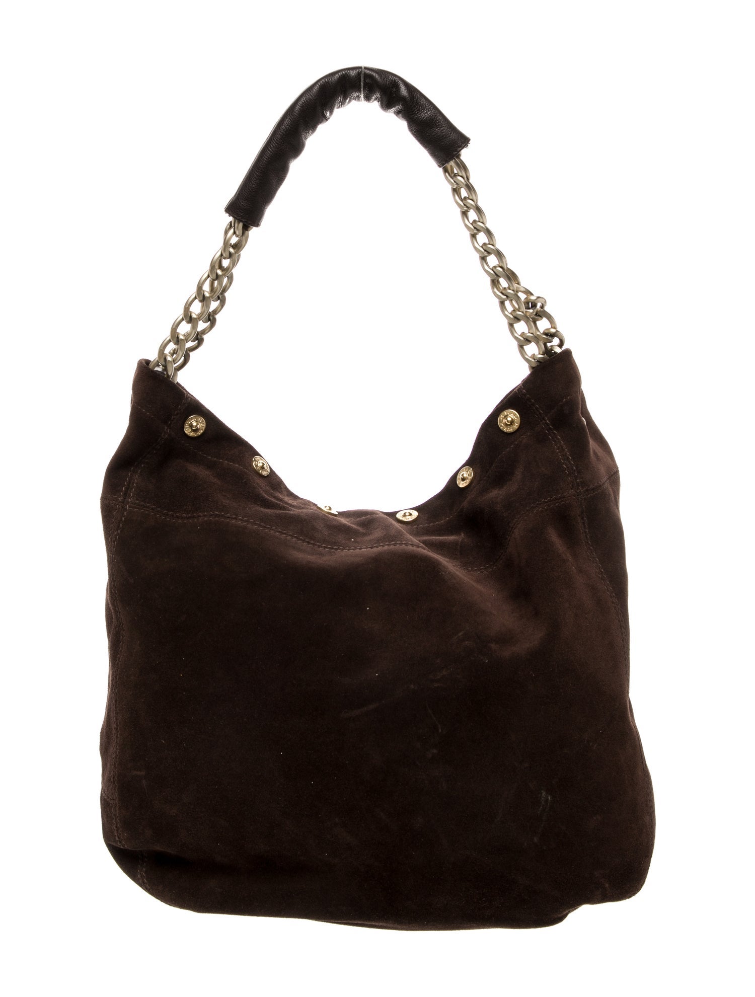 Furla Suede Hobo