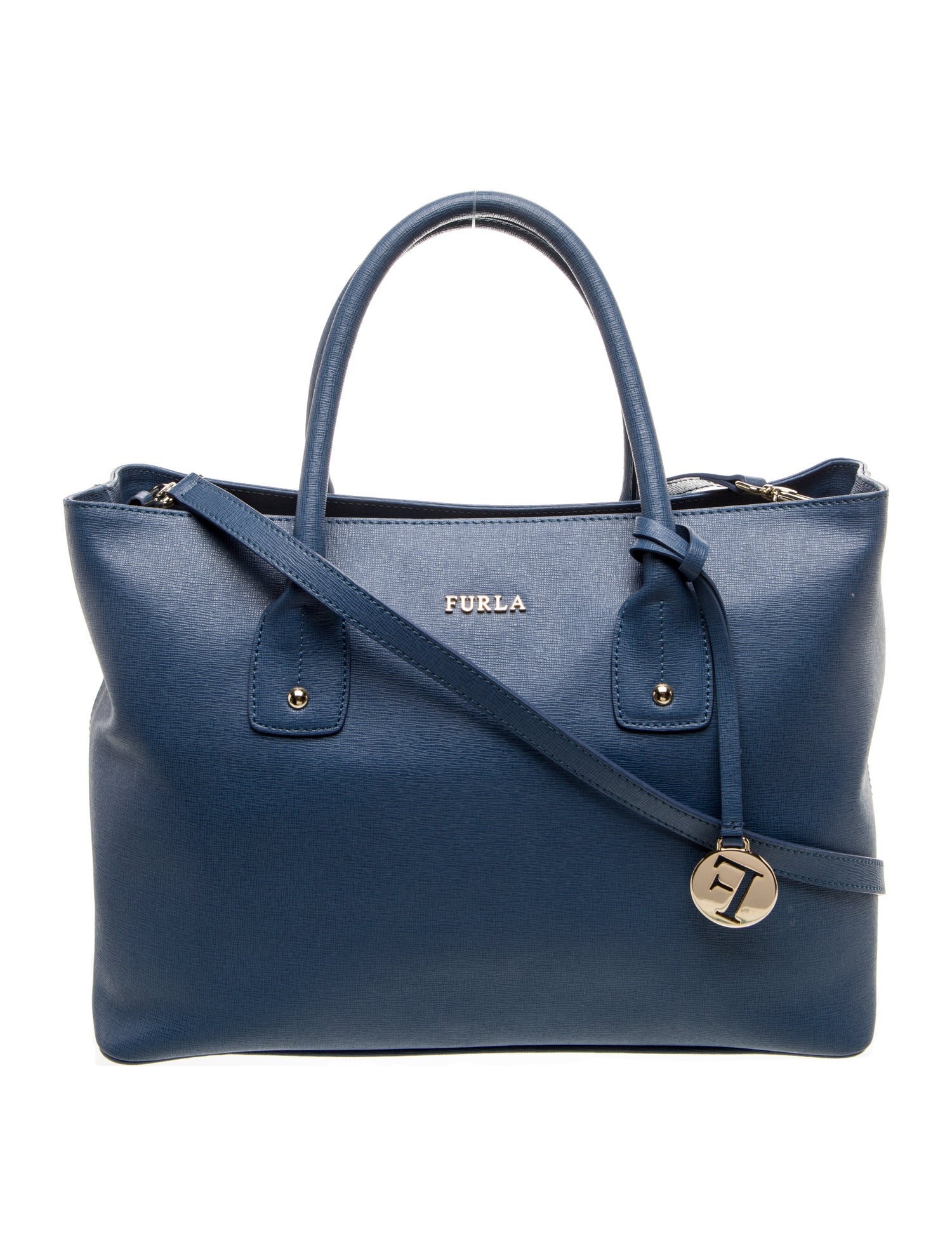 Furla Leather Top Handle Bag